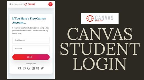 Canvas student login